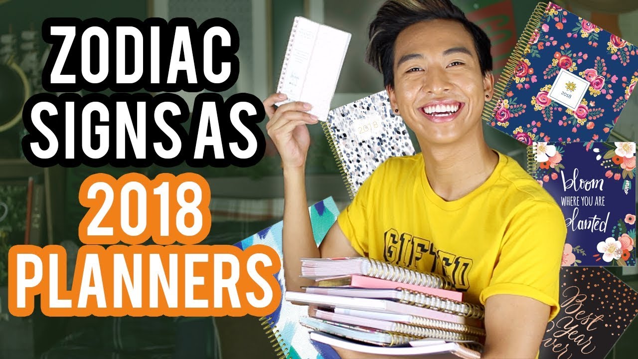 Your 2018 Planner based off of your Zodiac Sign | Astrology