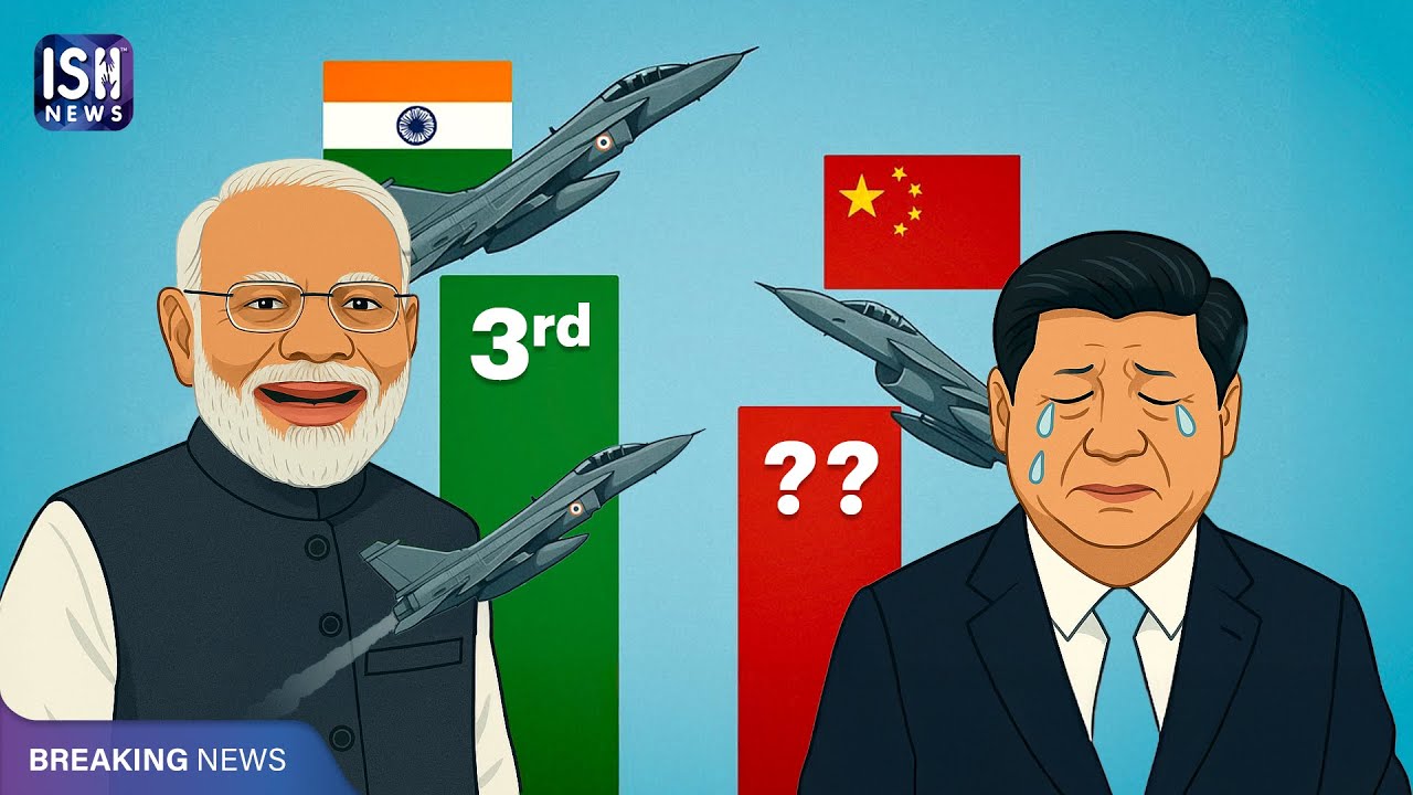 India Overtakes China In Air Force Rankings | ISH News