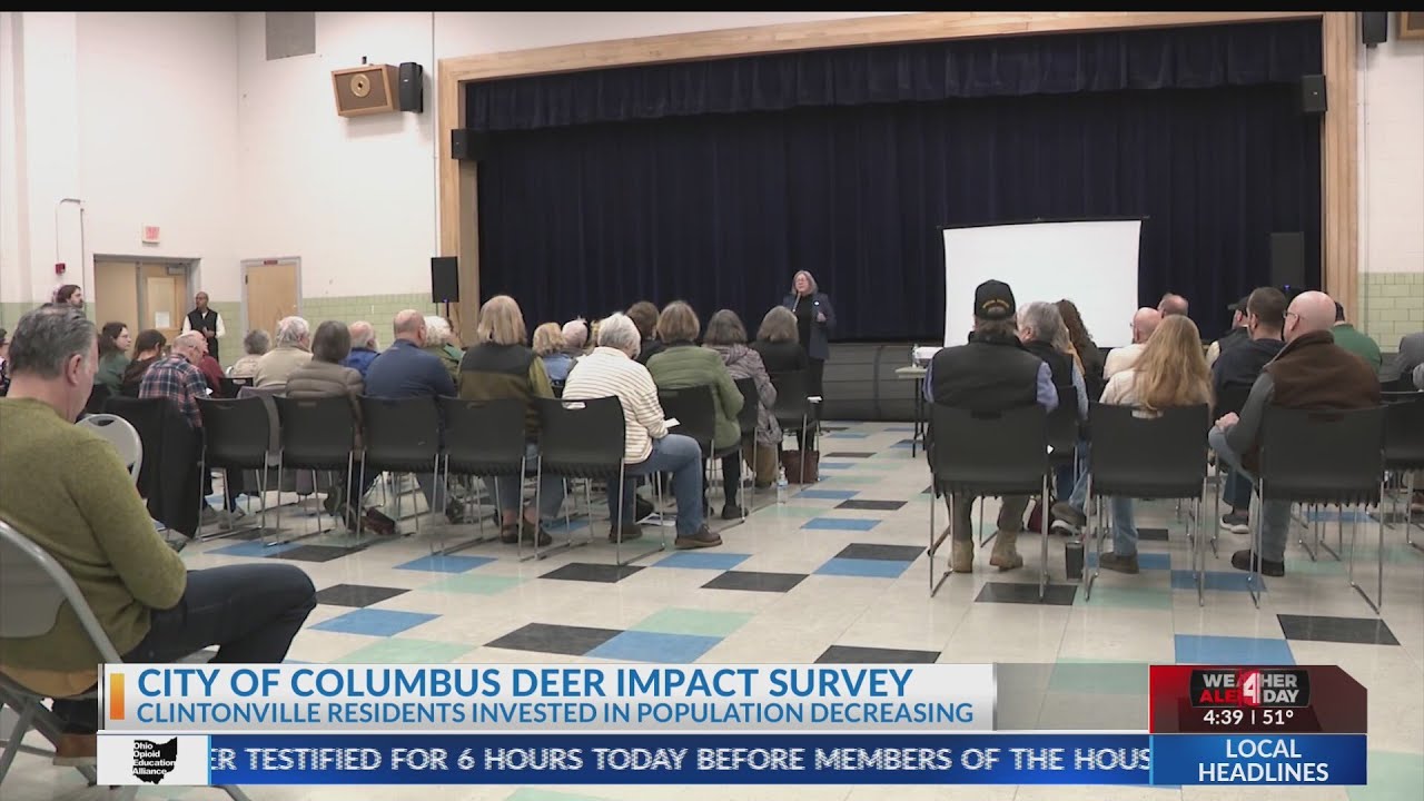 Clintonville residents discuss decreasing deer population