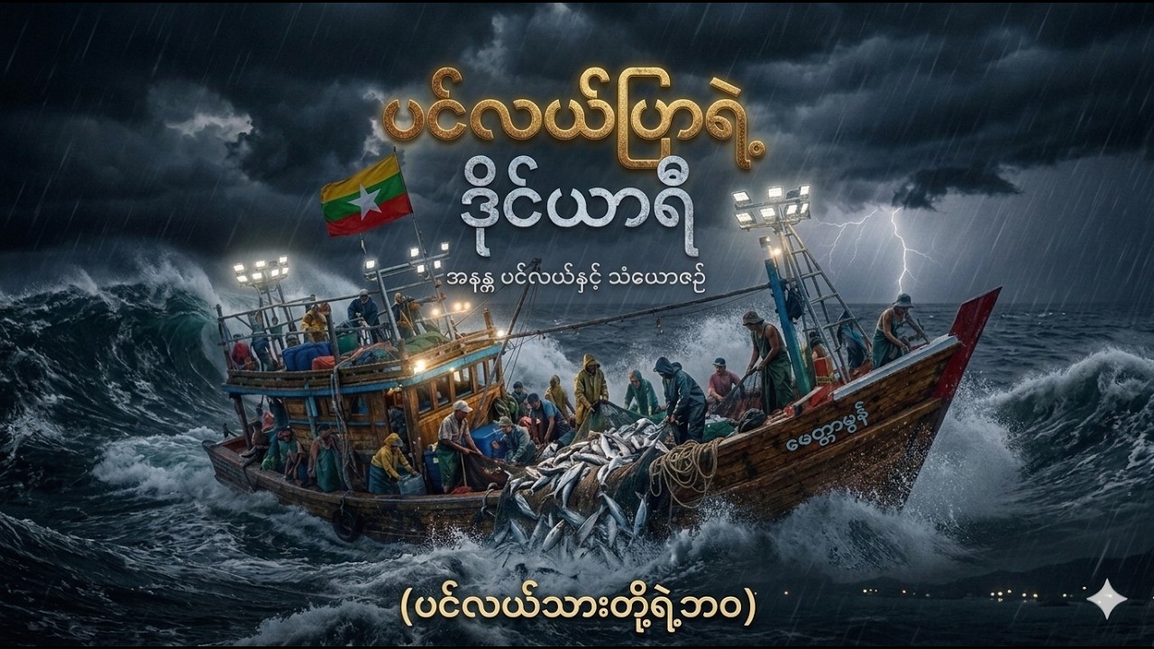 ပင်လယ်ပြာရဲ့ ဒိုင်ယာရီ ~Life Story ပင်လယ်သားတို့ရဲ့ ဘဝအမှန်တကယ်ဇာတ်လမ်း(Emotional Myanmar Song)