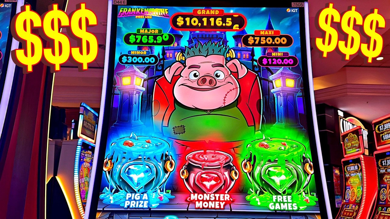 NEW FRANKENSWINE JACKPOT!!!!!!!!!!