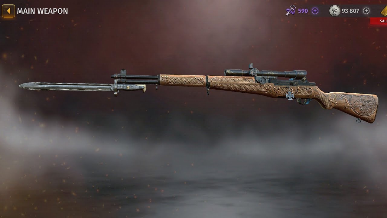 World War 2 Battle Combat Supreme Assault rifle M1 Garand Elite MAX damage + Full Gadget Gameplay