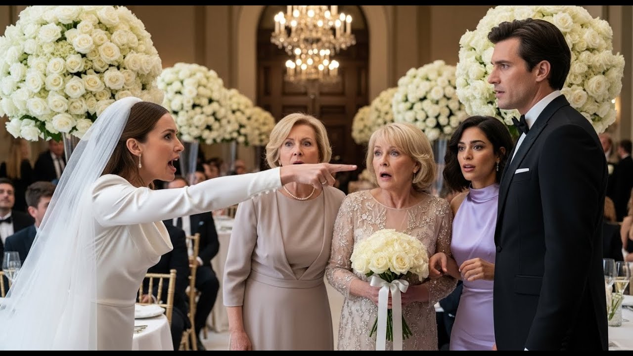La exnovia irrumpe en la boda y hace lo impensable; todos quedan impactados.