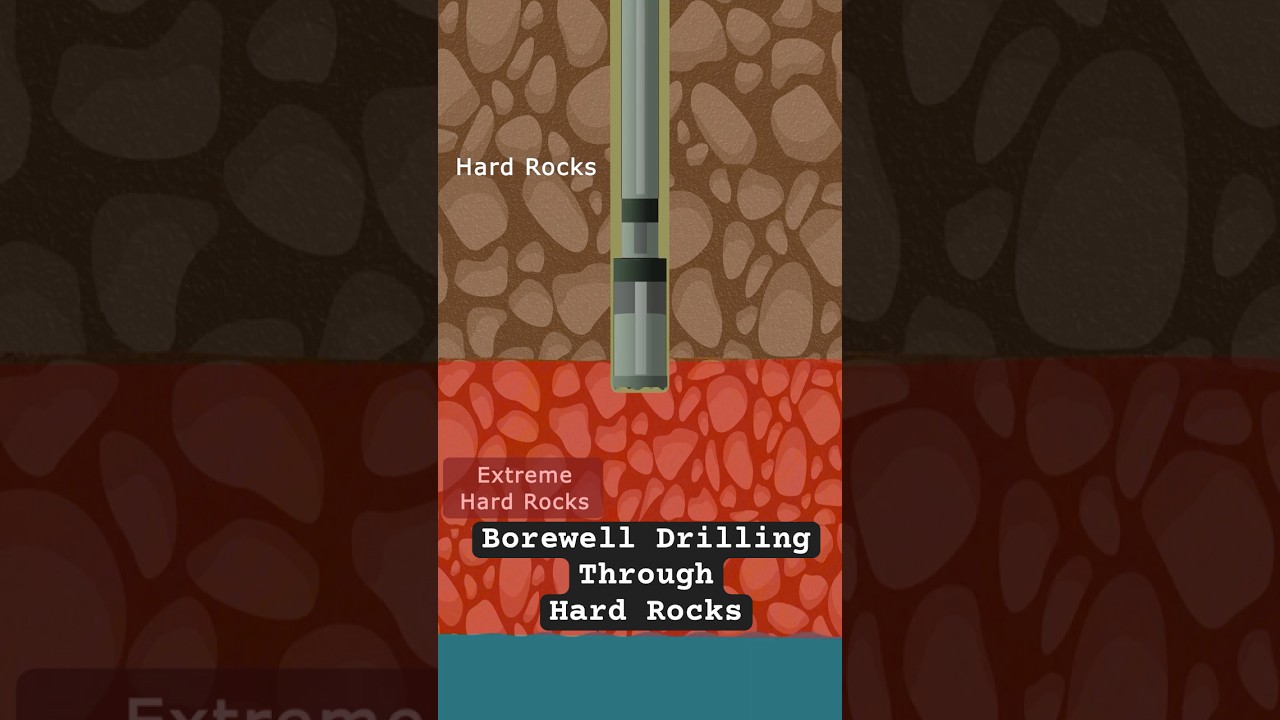 Deep Borewell Drilling Through Hard Rock