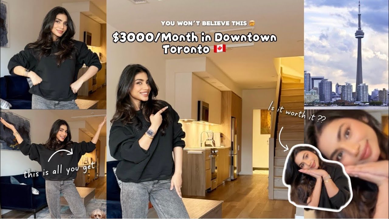 What $3000 Rent Gets Me in Toronto in 2025    #livingincanada #toronto #canada 