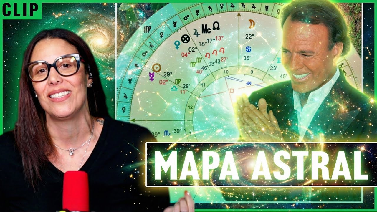 ¿Qué oculta el Mapa Astral de JULIO IGLESIAS? La astróloga Ju Monteiro nos revela su verdad