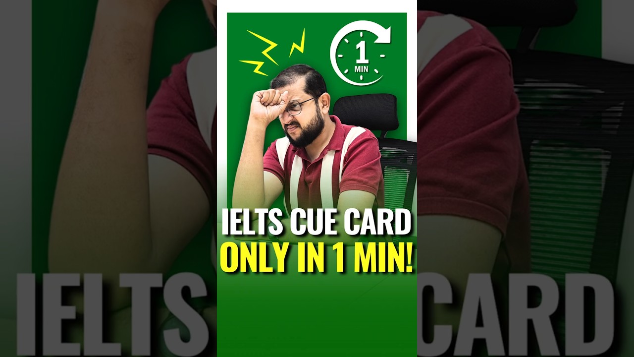 Don't Panic! Mastering IELTS Cue Card Moments with EASE