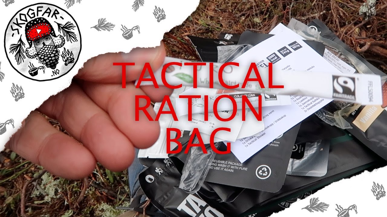 Test av Tactical Ration Bag – hva får du egentlig i en taktisk rasjonspakke?