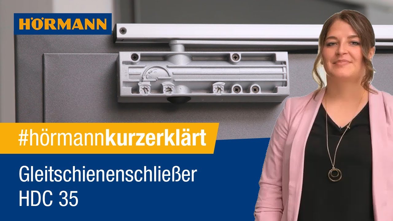 Türschließer: Gleitschienenschließer HDC 35 | Hörmann