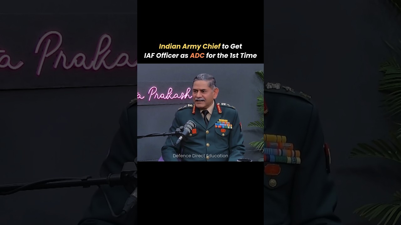 Army Chief to Get IAF Officer as ADC for the 1st Time