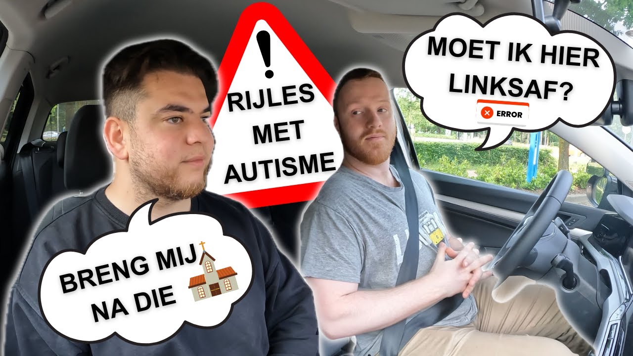 🚨 PRAKTIJKEXAMEN VOORBEREIDING MET AUTISME – WELKE KANT MOETEN WE OP? ❤️🧠🚙 Rijles tips