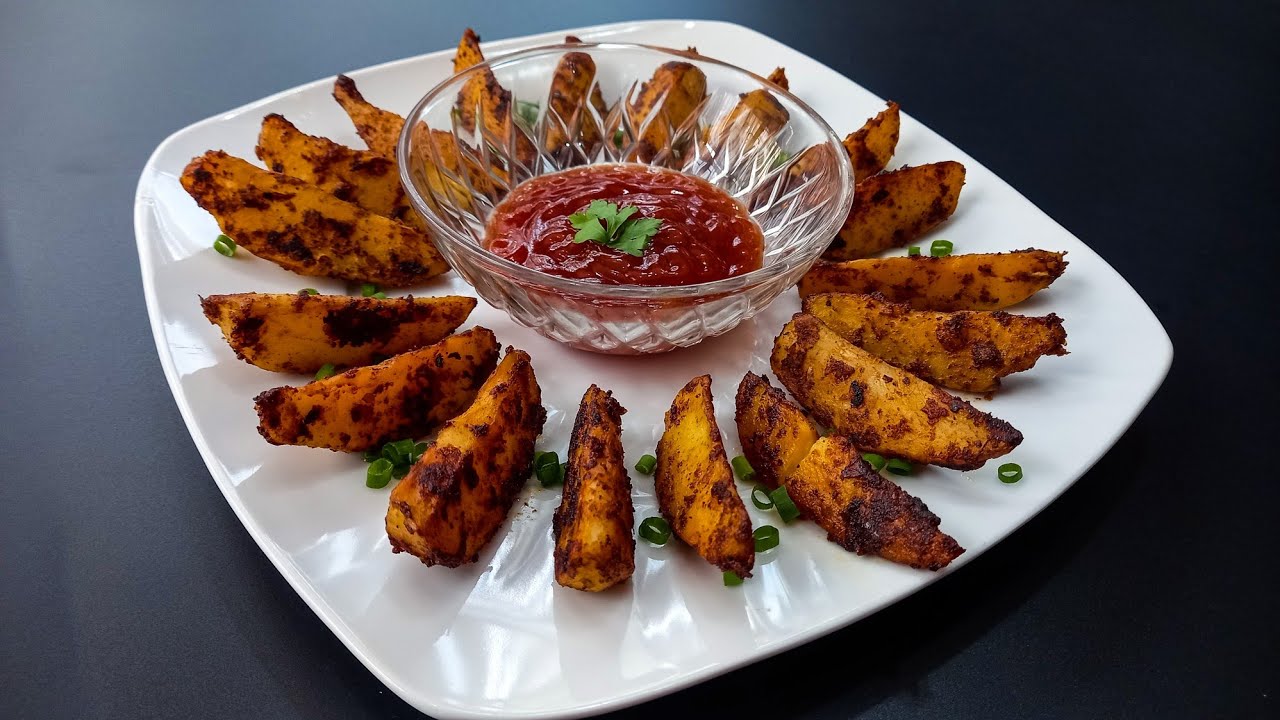 HOW TO MAKE POTATO WEDGES WITHOUT AN OVEN