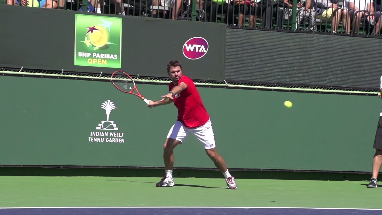 Stan Wawrinka Forehand Slow Motion HD