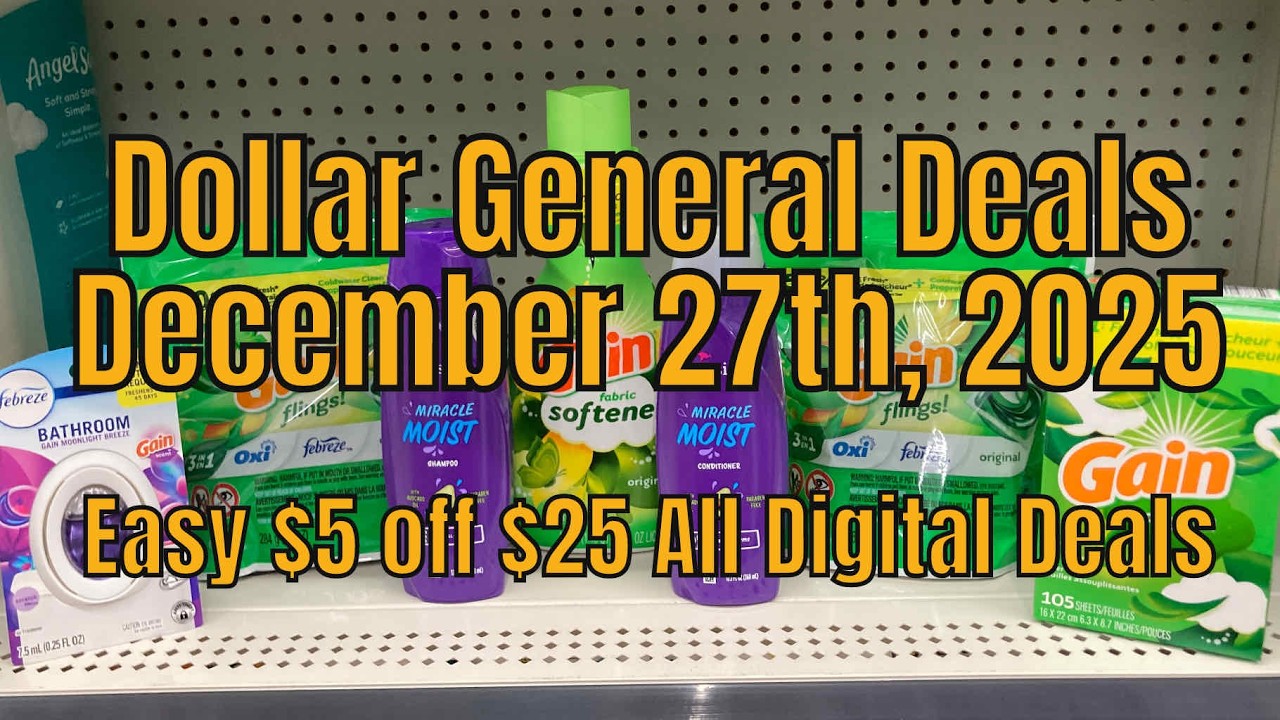27.12.25 - В субботу в Dollar General действуют купоны на скидку 5 долларов при покупке на сумму ...