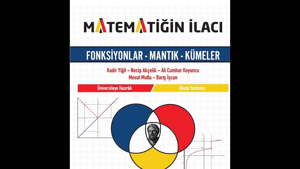 59 Matematiğin İlacı Fonksiyonlar-Mantık-Kümeler 3.Bölüm Kümeler Karma Test 7 Sayfa:158-159