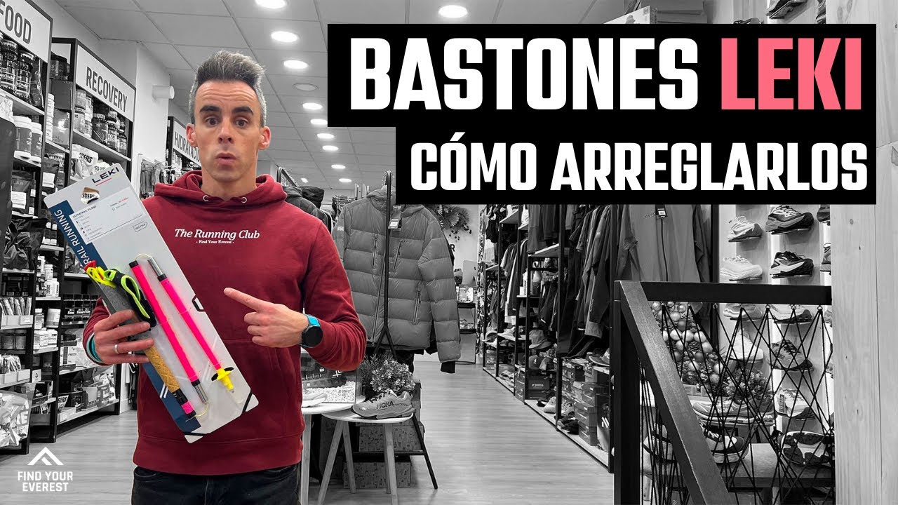 CÓMO ARREGLAR TUS BASTONES LEKI ROTOS | ACCESORIOS TRAIL RUNNING | Find Your Everest