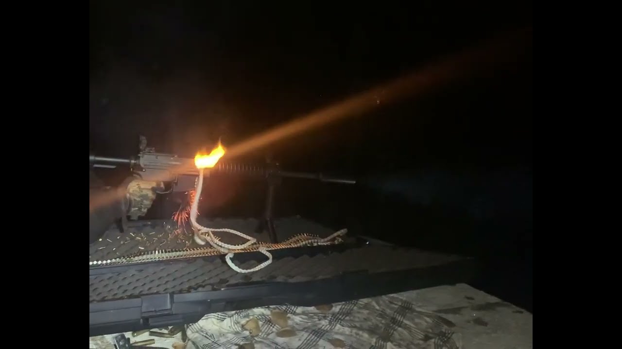 LM7 Full Auto at night