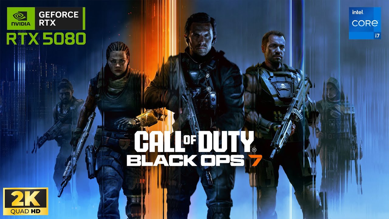 Call of Duty Black Ops 7 (RTX 5080, I714700Kf) 1440P DLSS 4