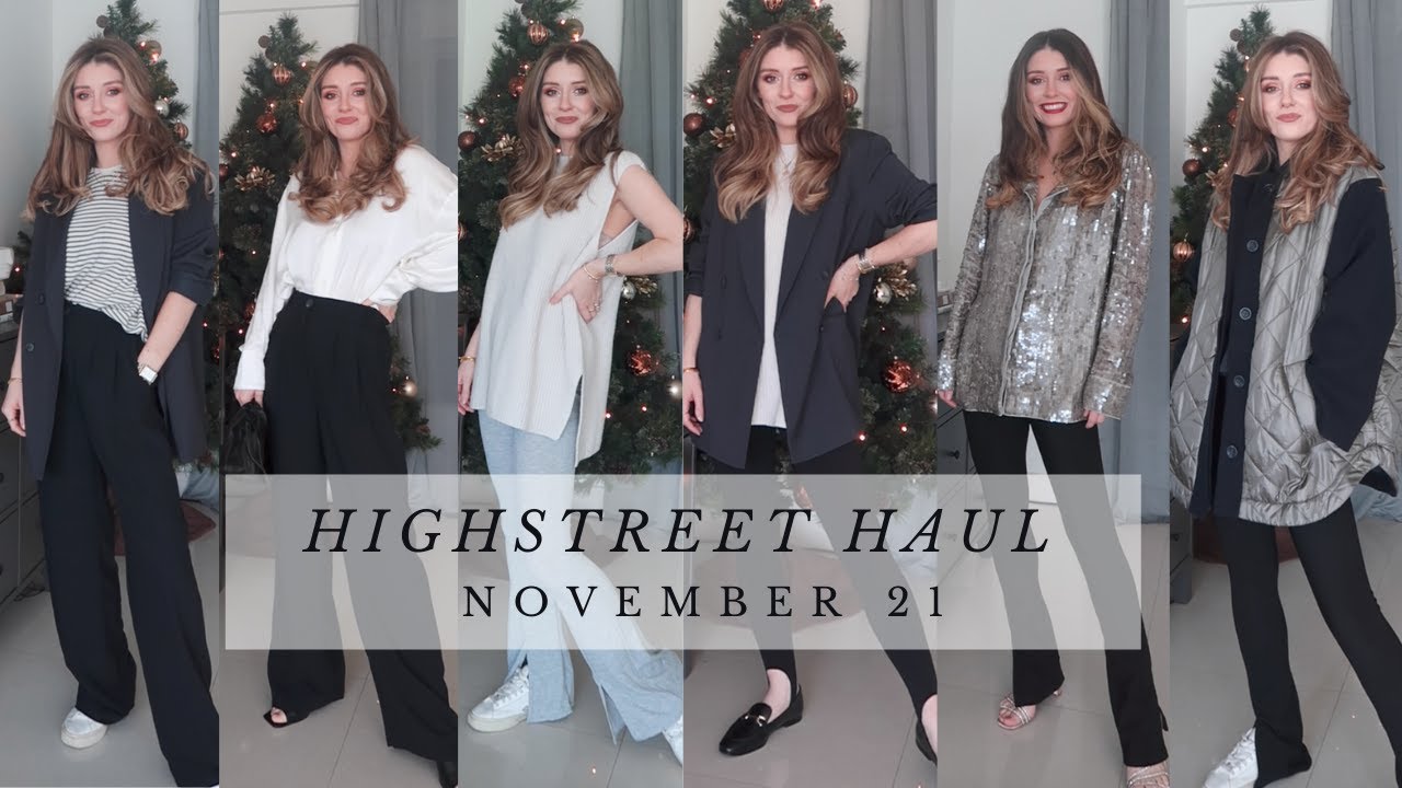HIGHSTREET HAUL & TRY ON NOVEMBER 21 / ASOS ZARA RIVERISLAND MISSGUIDED HAUL