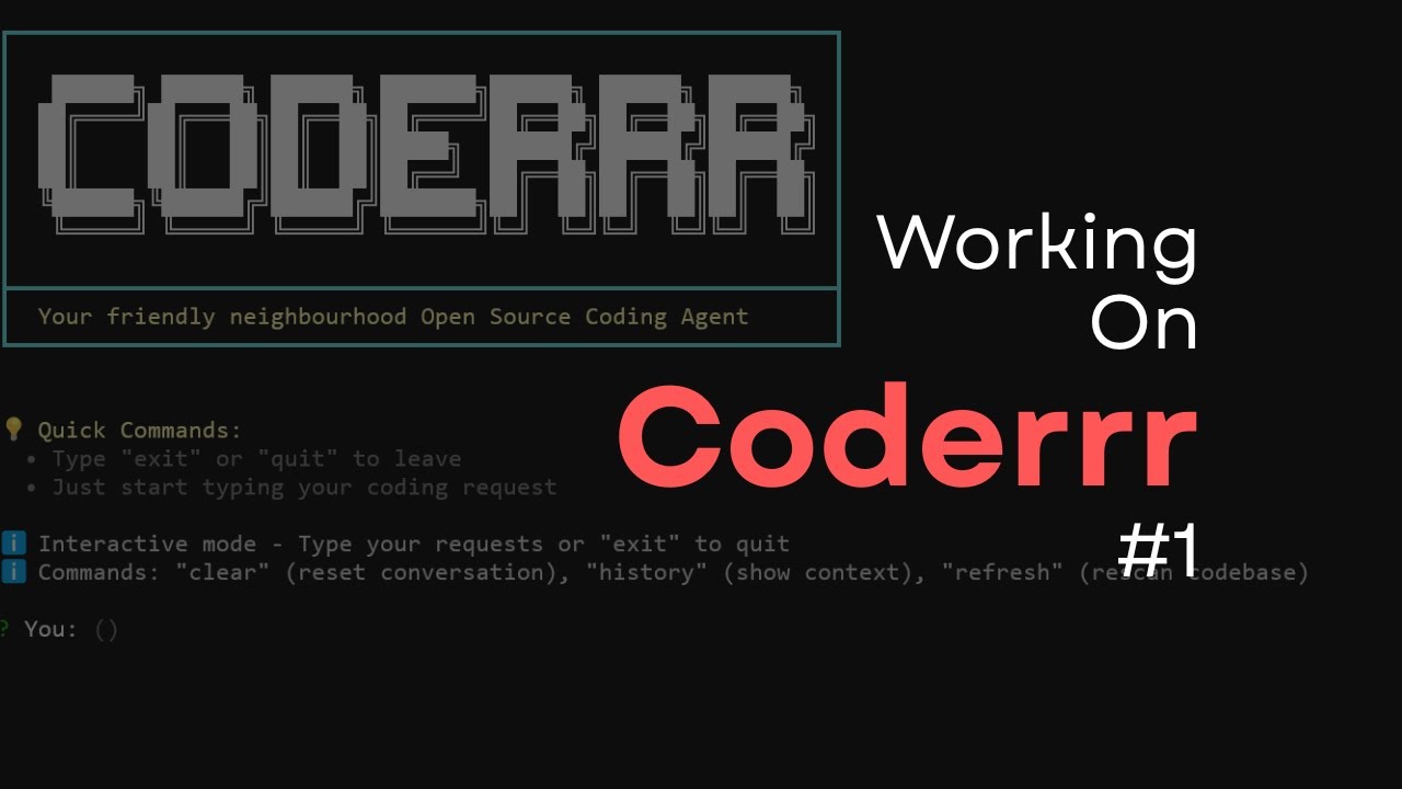 Building Coderrr #1