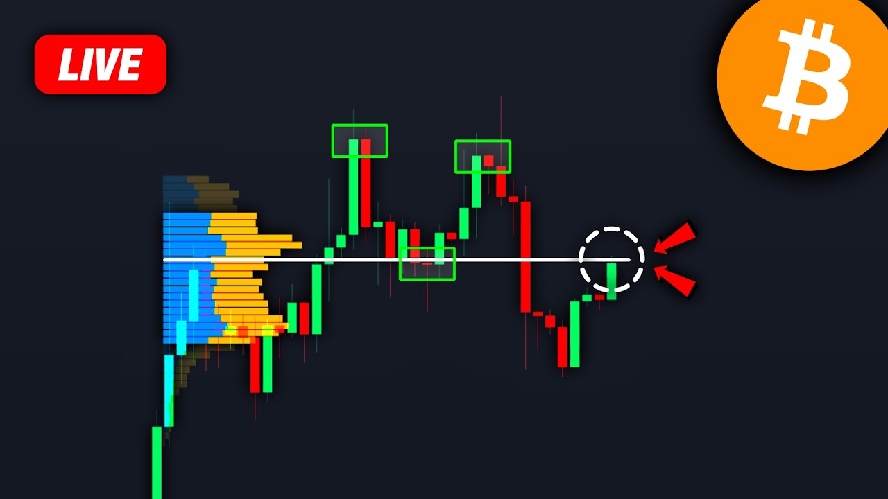 Bitcoin LIVE: Watch Out For The NEXT Move! (it matters) - BTC, ETH, XRP Price Prediction