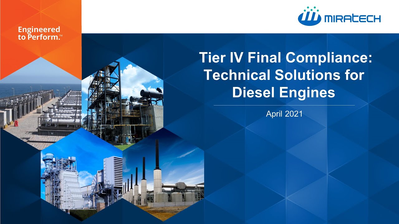 Tier 4 Compliance - Technical Emissions Solutions for Diesel Engines