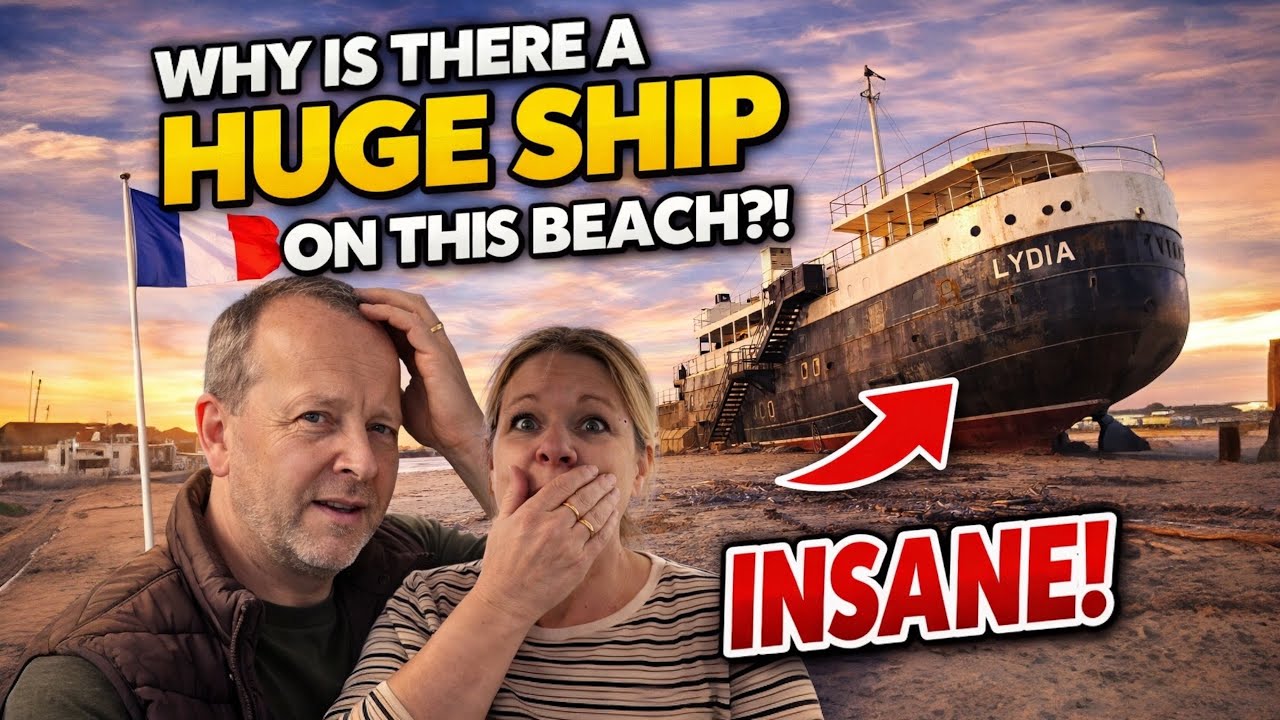 We Found a SHIP on the Beach… Then Got Eaten by Mosquitoes! 🦟🚢