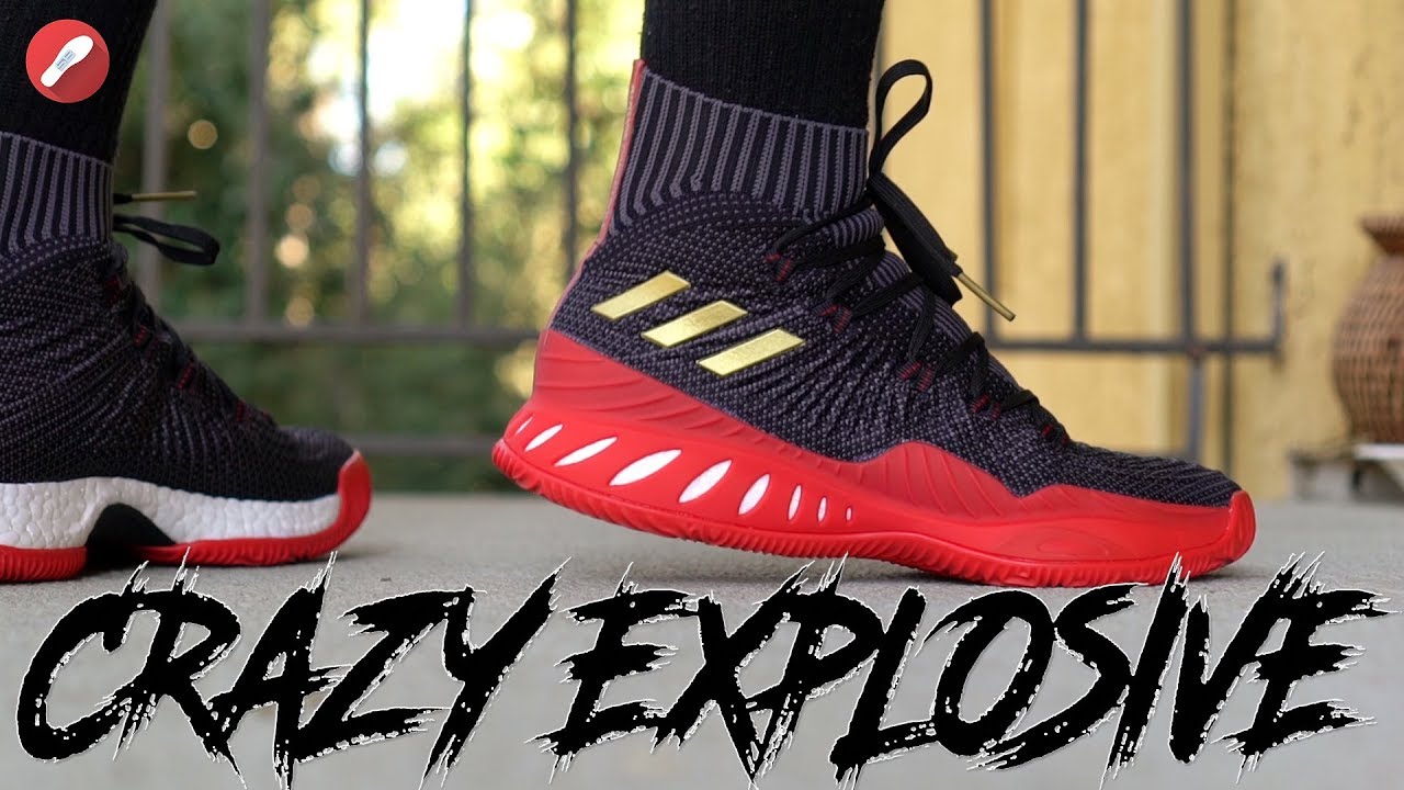First Look New Colorway: Adidas Crazy Explosive 2017 Primeknit!