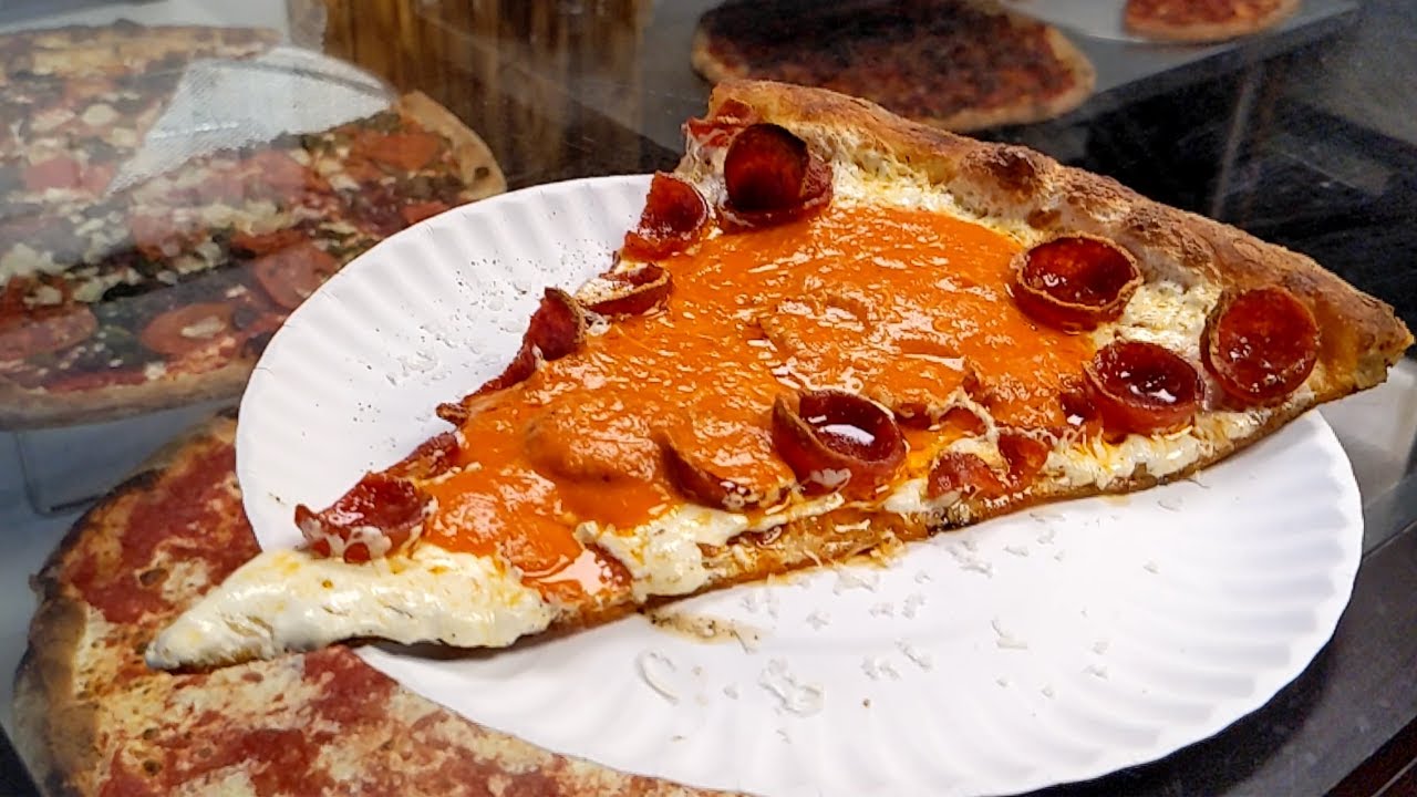New York Pizza - Bellucci Pizza - Pizza Making and the Vodka Pepperoni Slice
