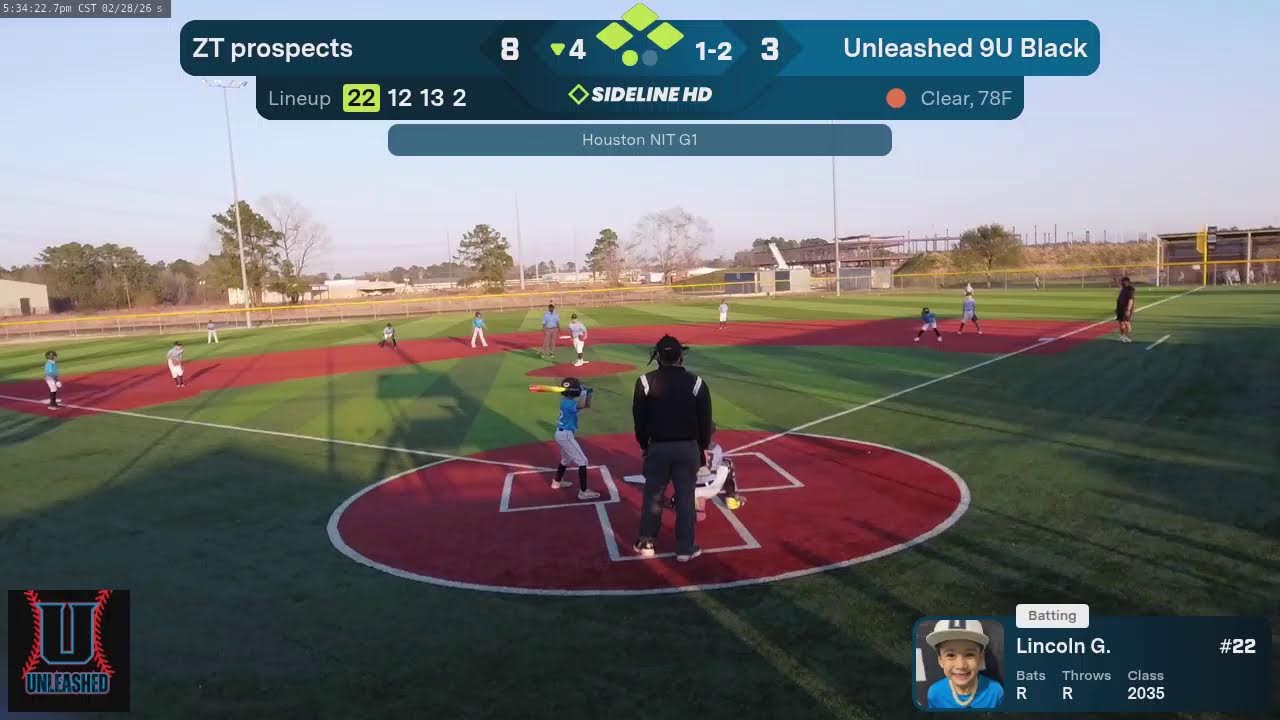 Unleashed 9U Black vz ZT Prospects