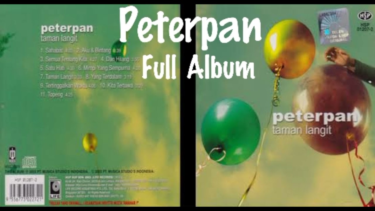 Peterpan NOAH Full Album Taman Langit Tanpa Iklan