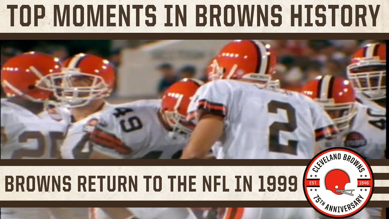 Top 10 Moments: The Cleveland Browns return to the NFL in 1999
