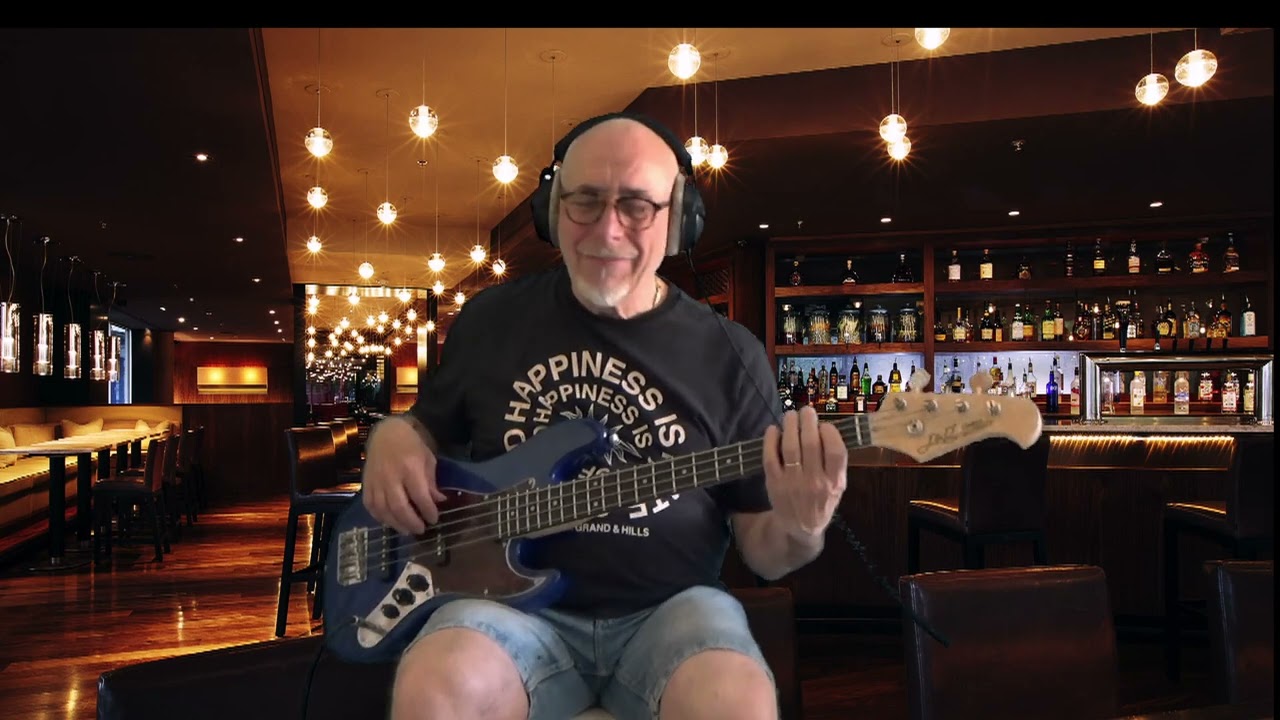 J&D E-Bass JB Mini  Demo - Chic- Earth, Wind & Fire - Barry White . Red Hot