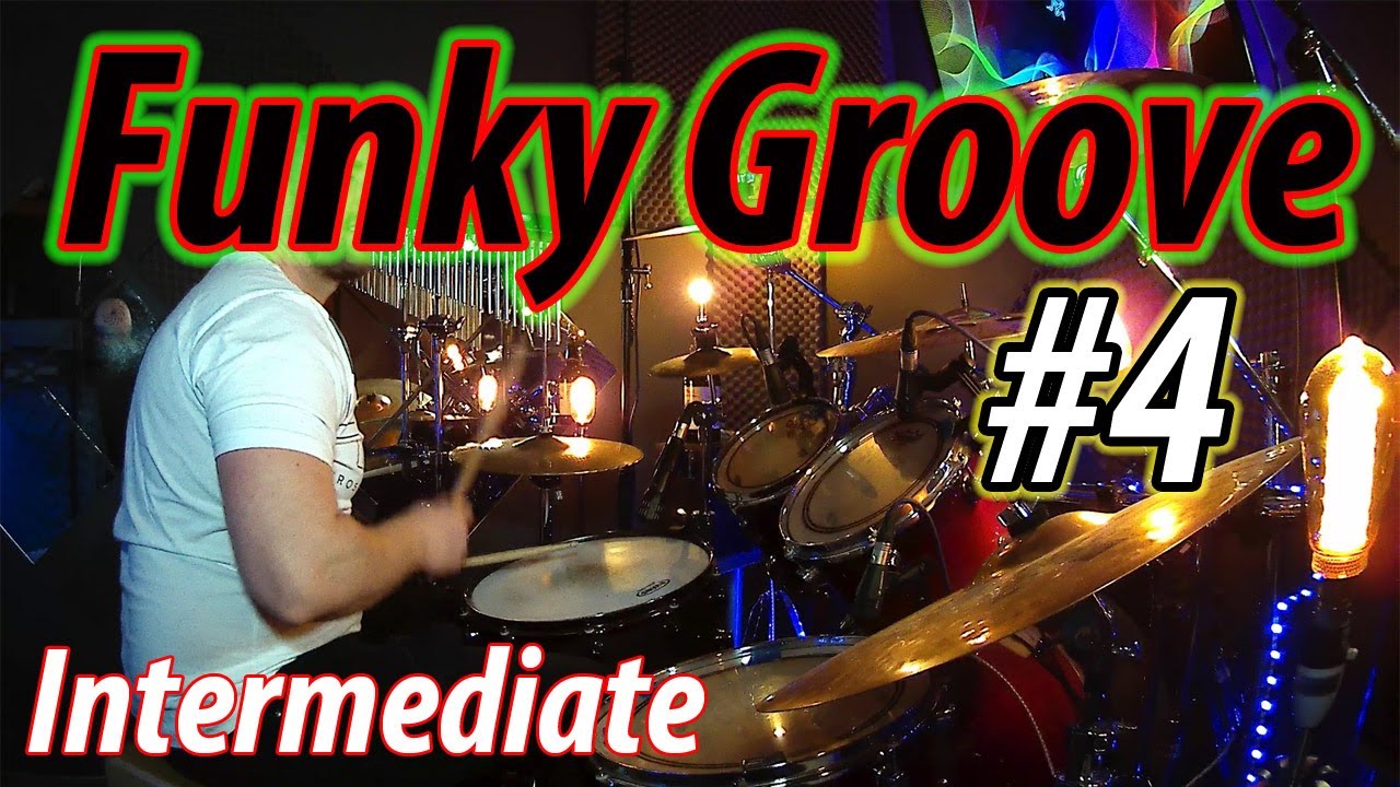 Funky Groove #4 Drum Tutorial By Steve Howard