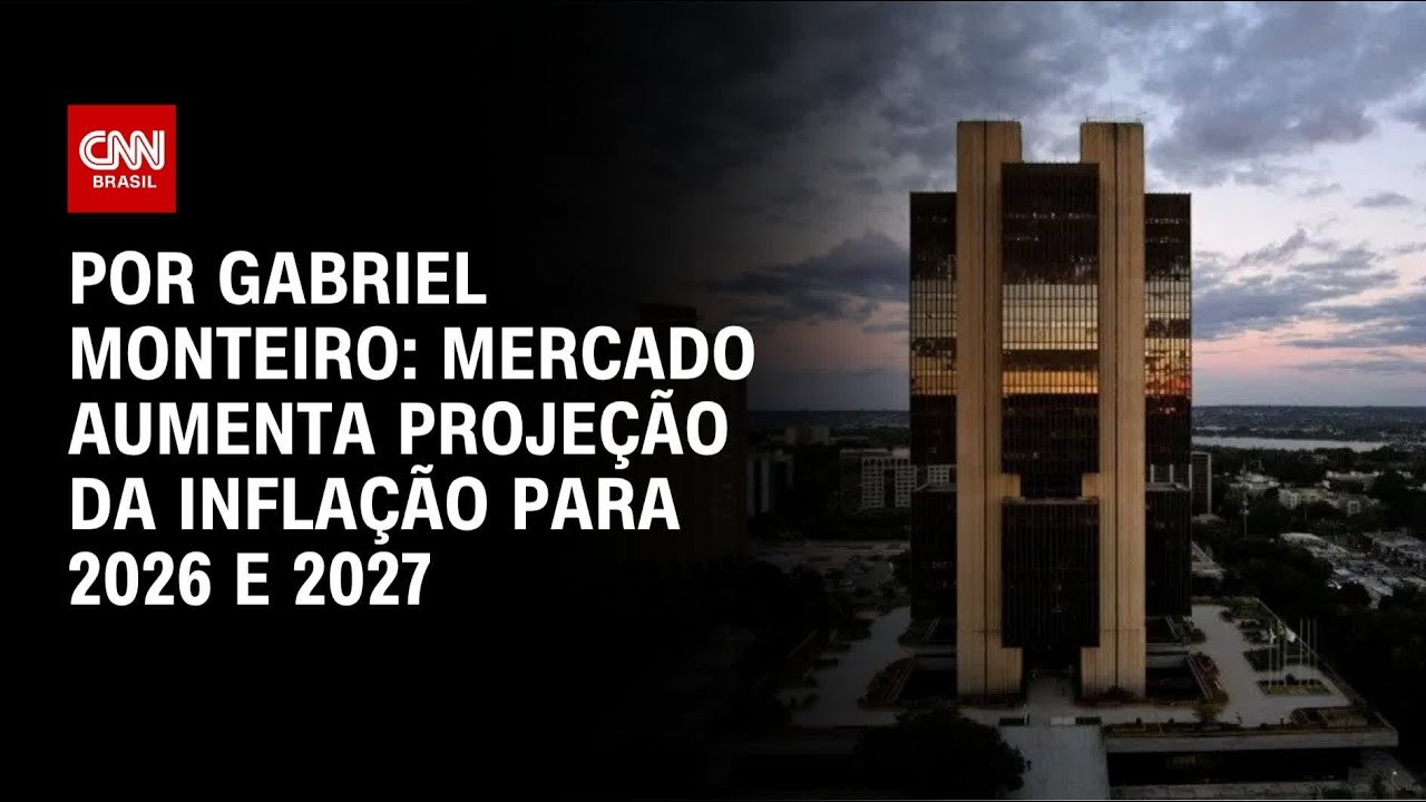 Mercado aumenta proje&ccedil;&atilde;o da infla&ccedil;&atilde;o para 2026 e 2027 | CNN NOVO DIA