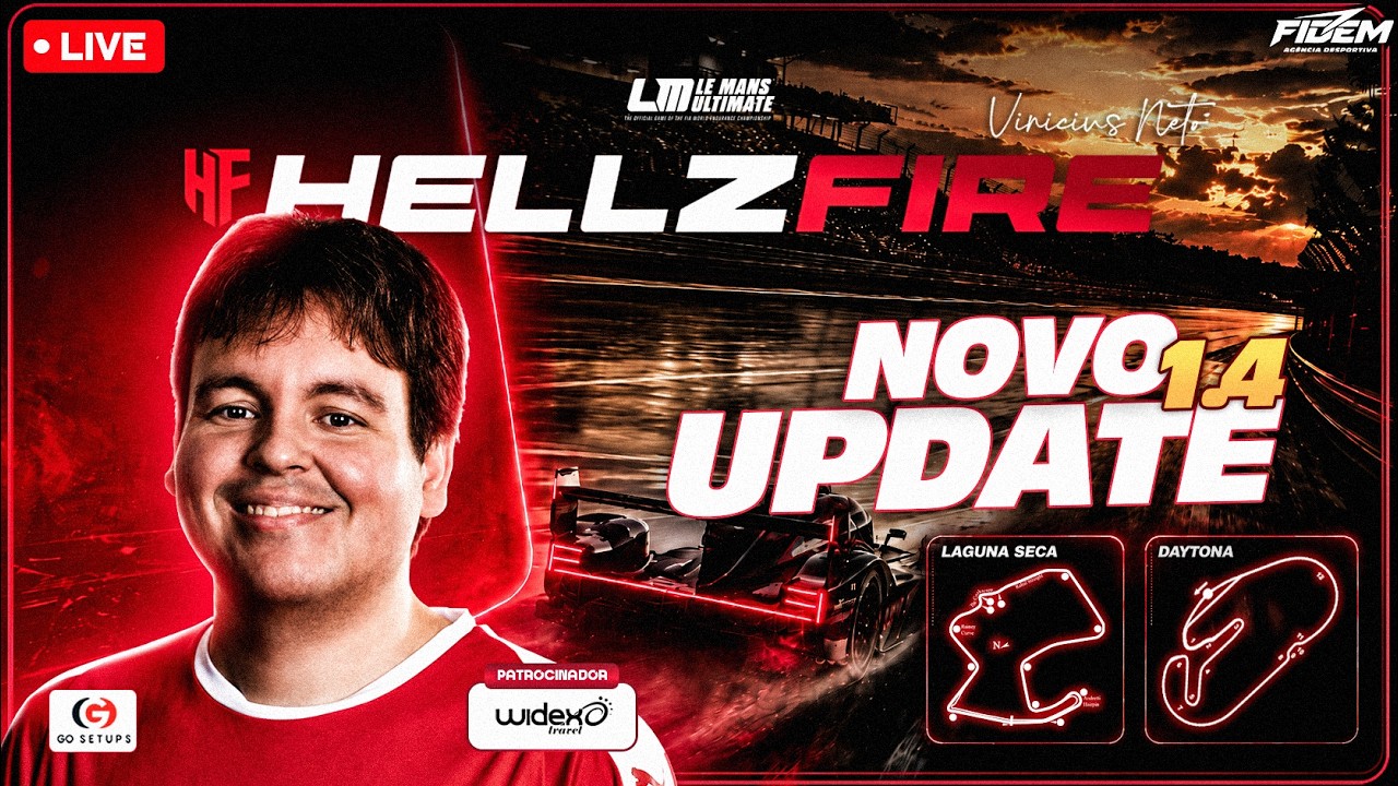Le Mans Ultimate - Update GIGANTESCO 1.4! Daytona e Laguna Seca! !gosetups (PT/BR - ENG)
