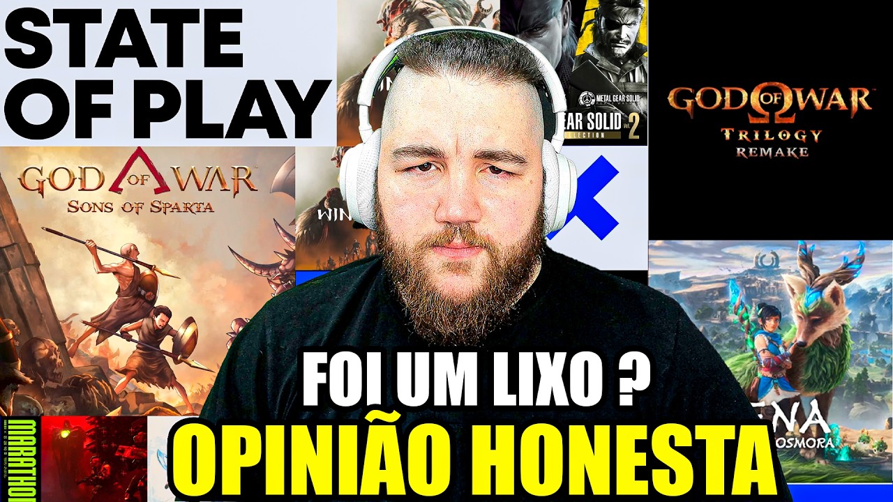 assisti o STATE OF PLAY, foi BOM ou FOI UM LIXO ? - OPINIÃO NUA e CRUA sobre o EVENTO !