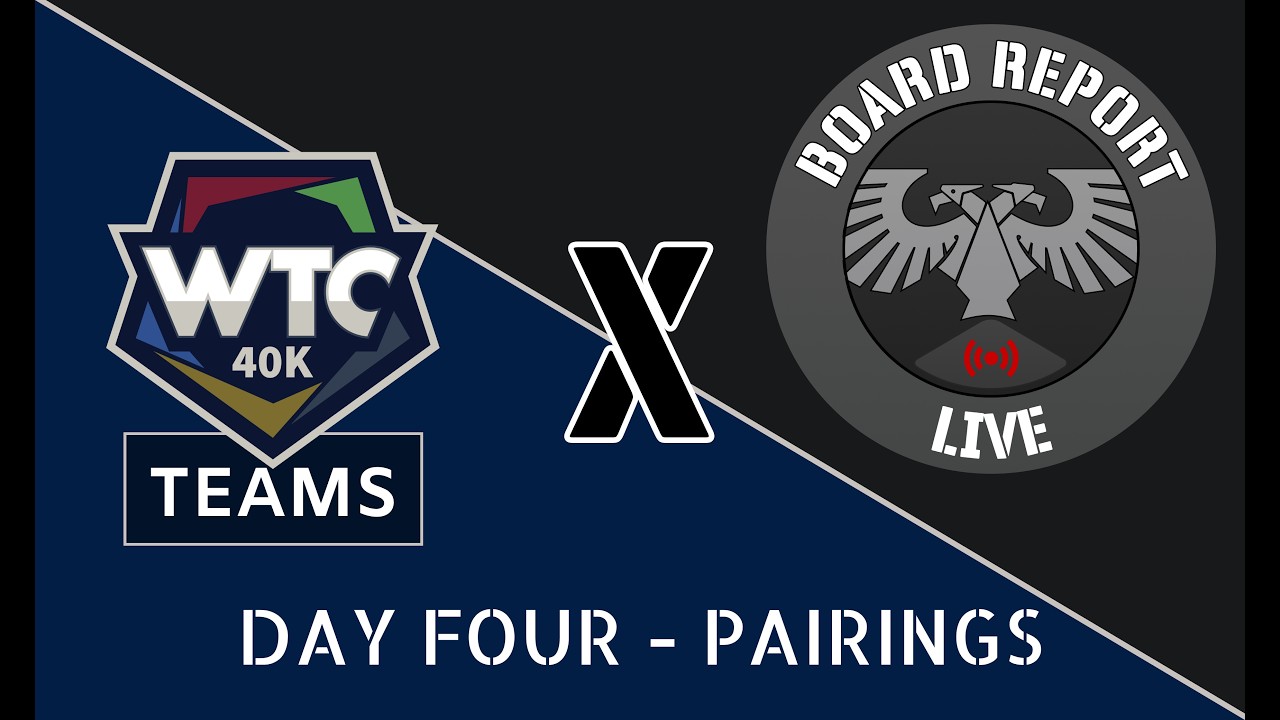WTC 2026 40k  - 40K Team Tournament - Day 4 (Netherlands 🇳🇱 vs Canada 🇨🇦)