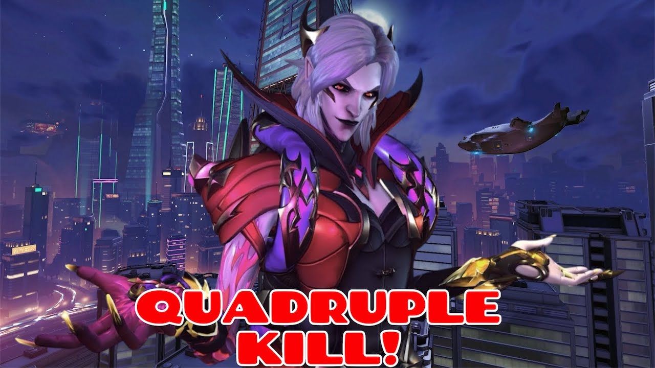 quadruple kill!🔥 overwatch 2 ~ moira gameplay