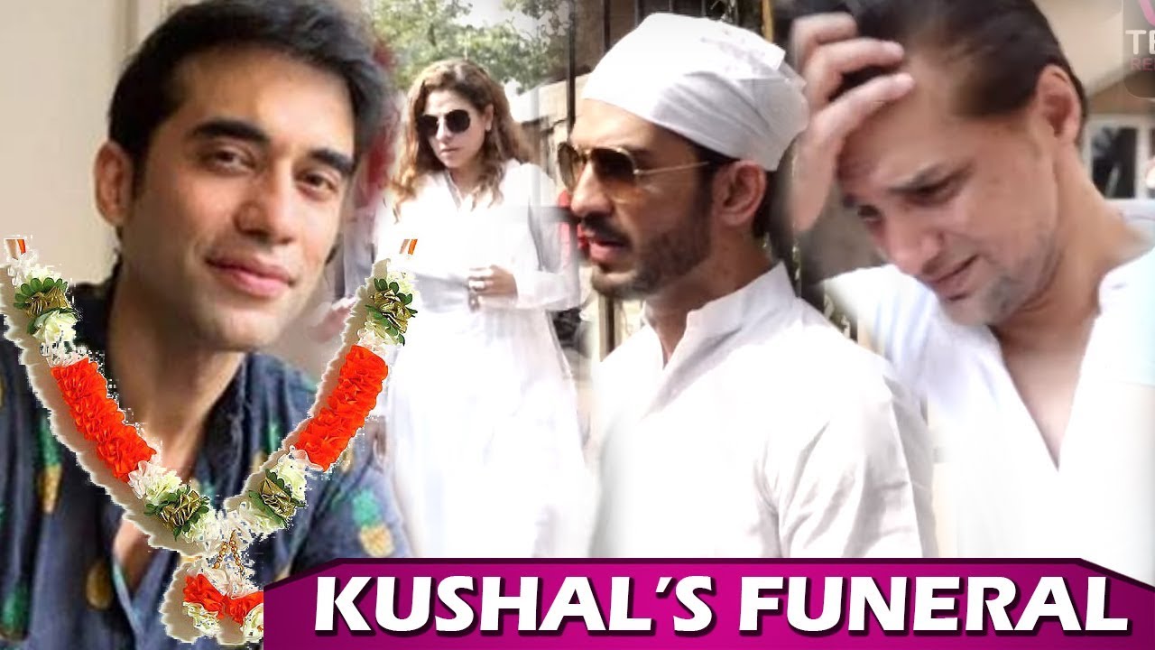 Kushal Punjabi Funeral Attended By Chetan Hansraj, Arjun Bijlani, Karanvir Bohra & TV Fraternity