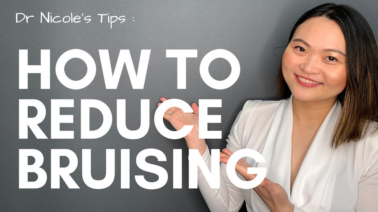 How to REDUCE BRUISING before a cosmetic procedure | Dermatologist explains | Dr Nicole Dermatology