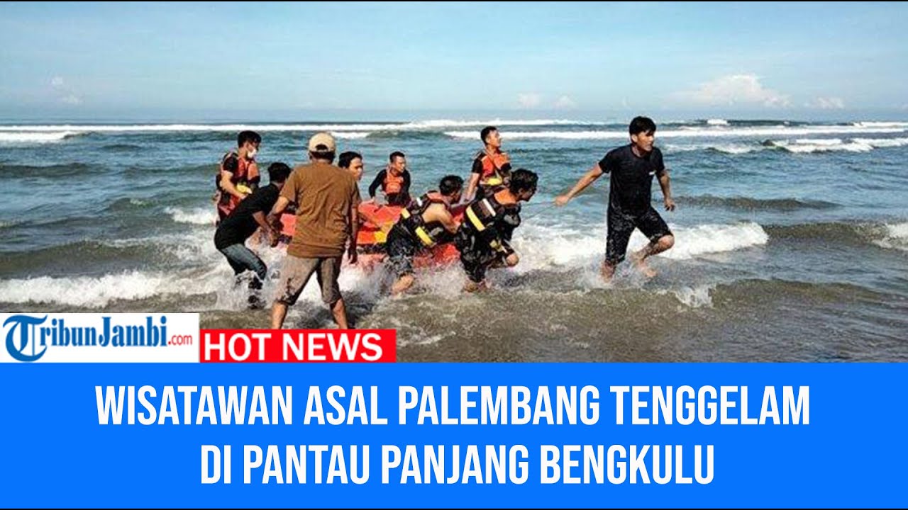 Wisatawan Asal Palembang Tenggelam di Pantai Panjang Bengkulu