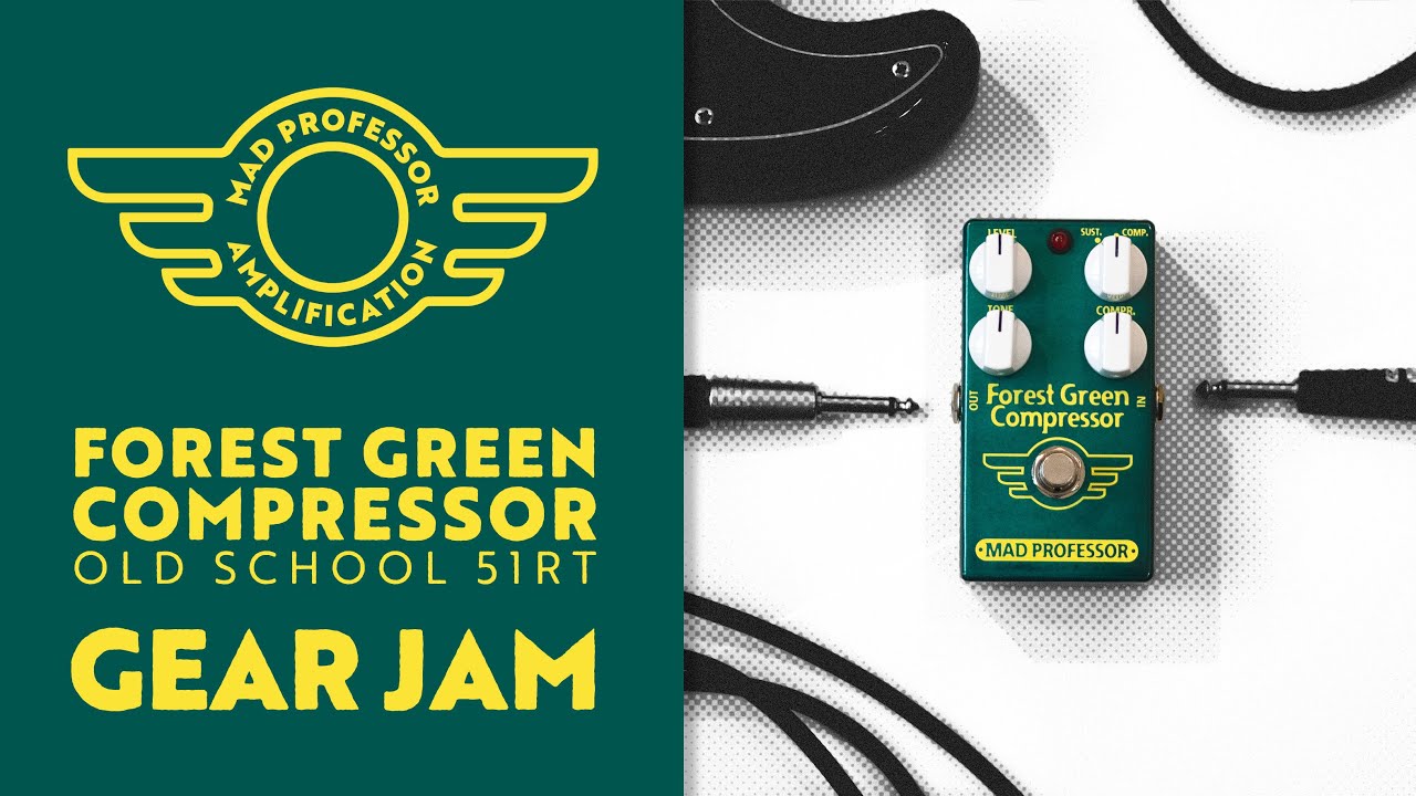 Mad Professor Gear Jam - Forest Green Compressor