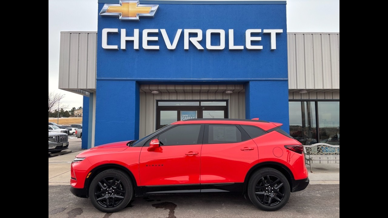 2025 Chevrolet Blazer RS - Habanero Orange - Miles 20,162 - Stock #: 26015D
