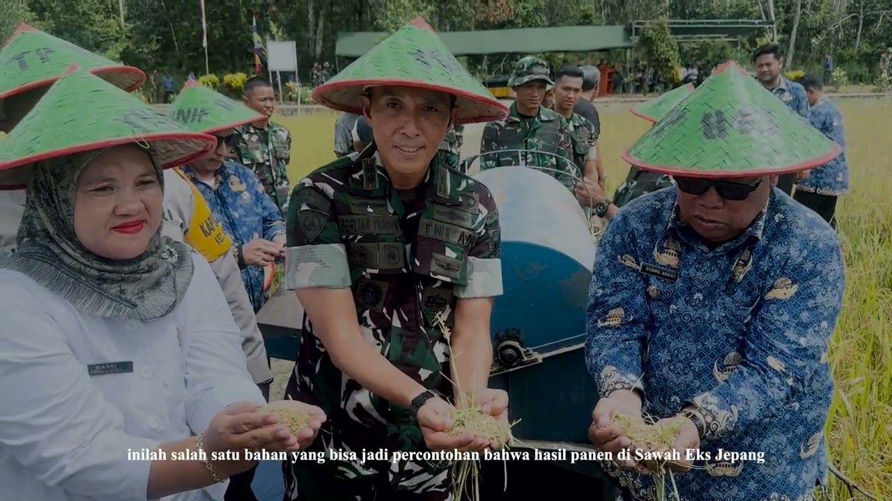 PANEN RAYA BERSAMA YONIF TP 845 KSATRIA SATAM