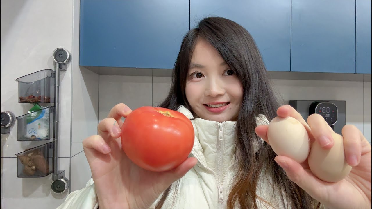 Vlog| My Favorite dish Scrambled Eggs with Tomato 🍅 is here 🧧Lunch Chat 💬