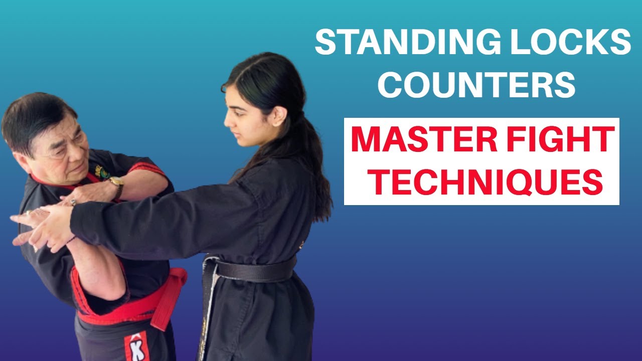 Standing Locks Counters By Master Rubin's | Tom Cat Style Fight Technique Counters.