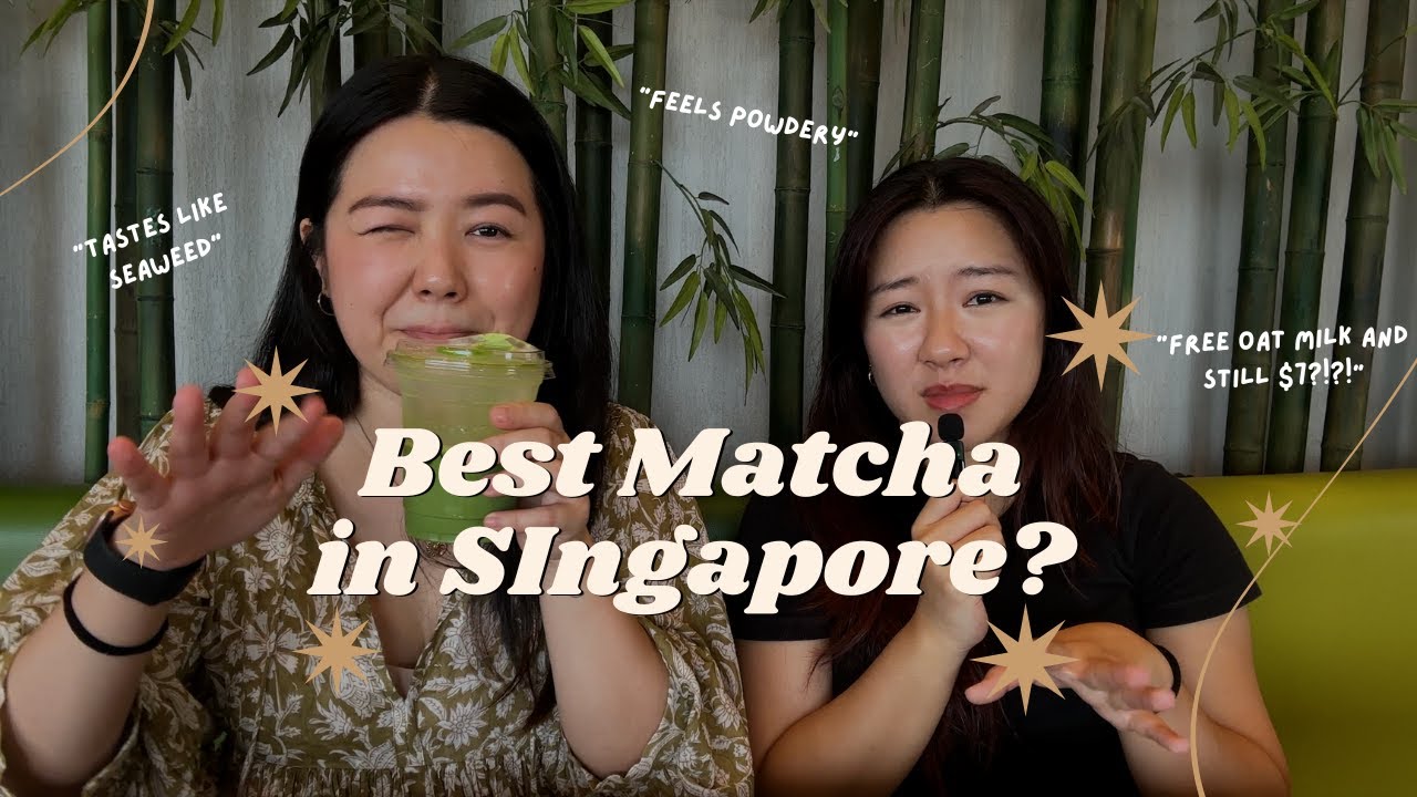Finding the BEST MATCHA in Singapore | Spring Coffee, Hellu, The Matcha Project, Kyo Kohee, Hvala