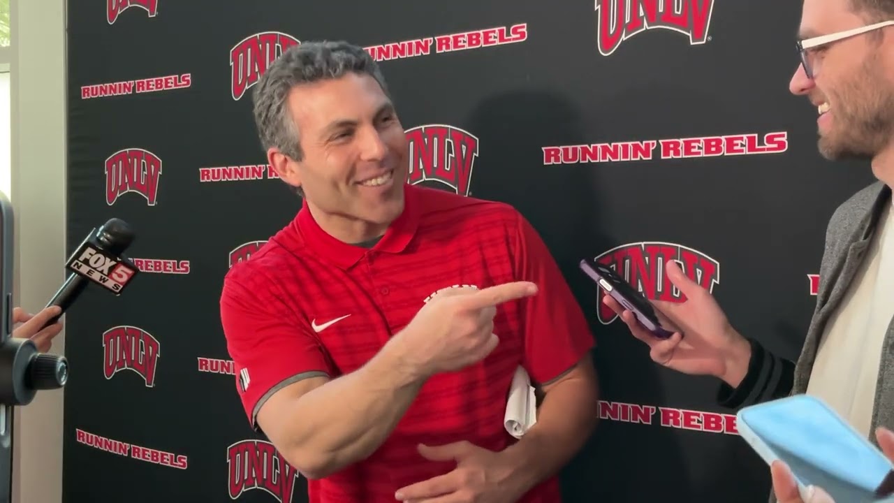 Josh Pastner media availability ahead of #UNLVMBB’s matchup vs UNR