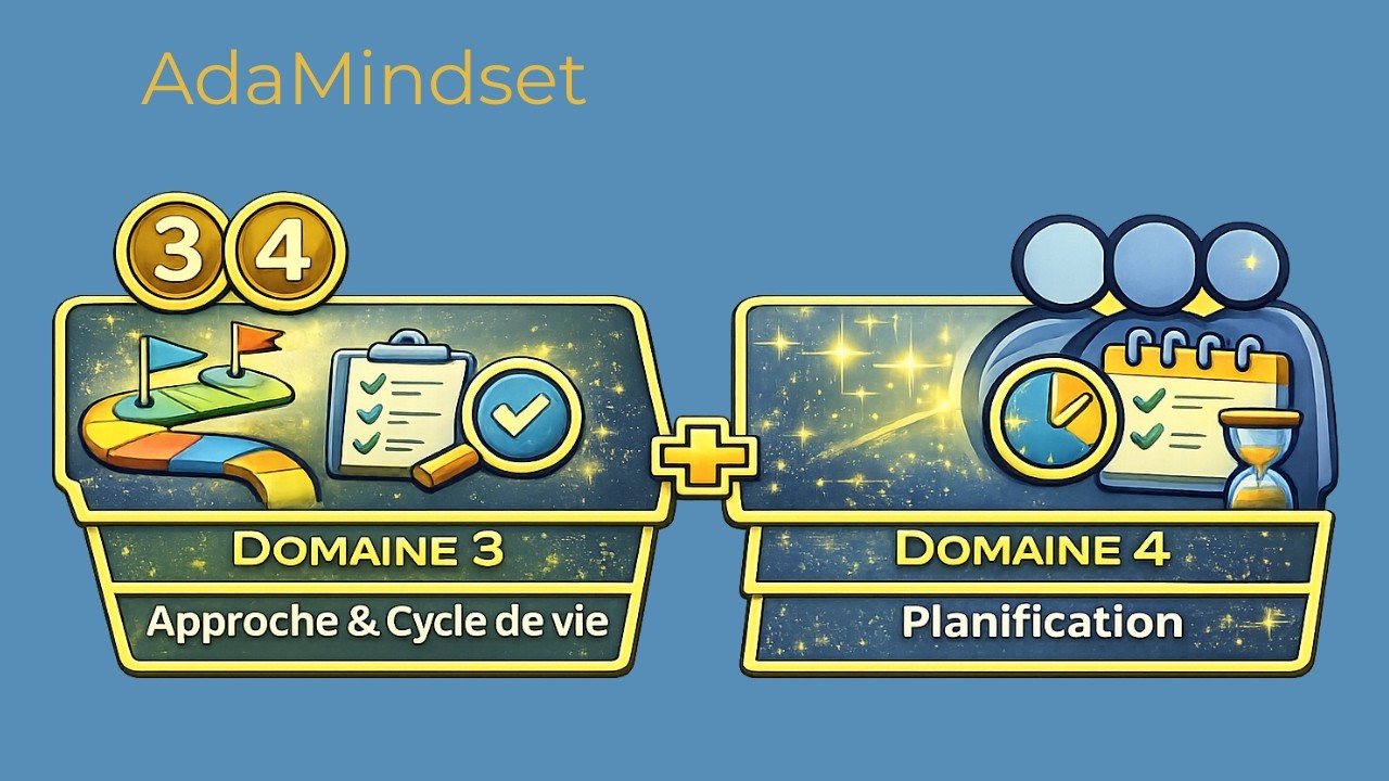 PMBOK® 7 – Pourquoi l’Approche & la Planification décident du succès (Domaines 3 & 4) | PMP